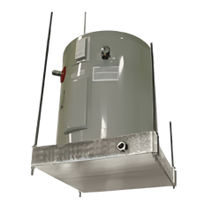 HoldRite 40-SWHP-M Quick Stand Wall Mounted Equipment Platform supports up to 20 gal. Water Heater