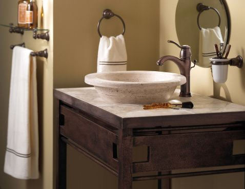 MOEN Moen 6102BN Lavatory Faucet 1-Handle Deck Mount