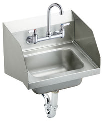 ELKAY Elkay CHS1716LRSC Stainless Steel Handwash Sink Kit 16-3/4 x 15-1/2 x 13