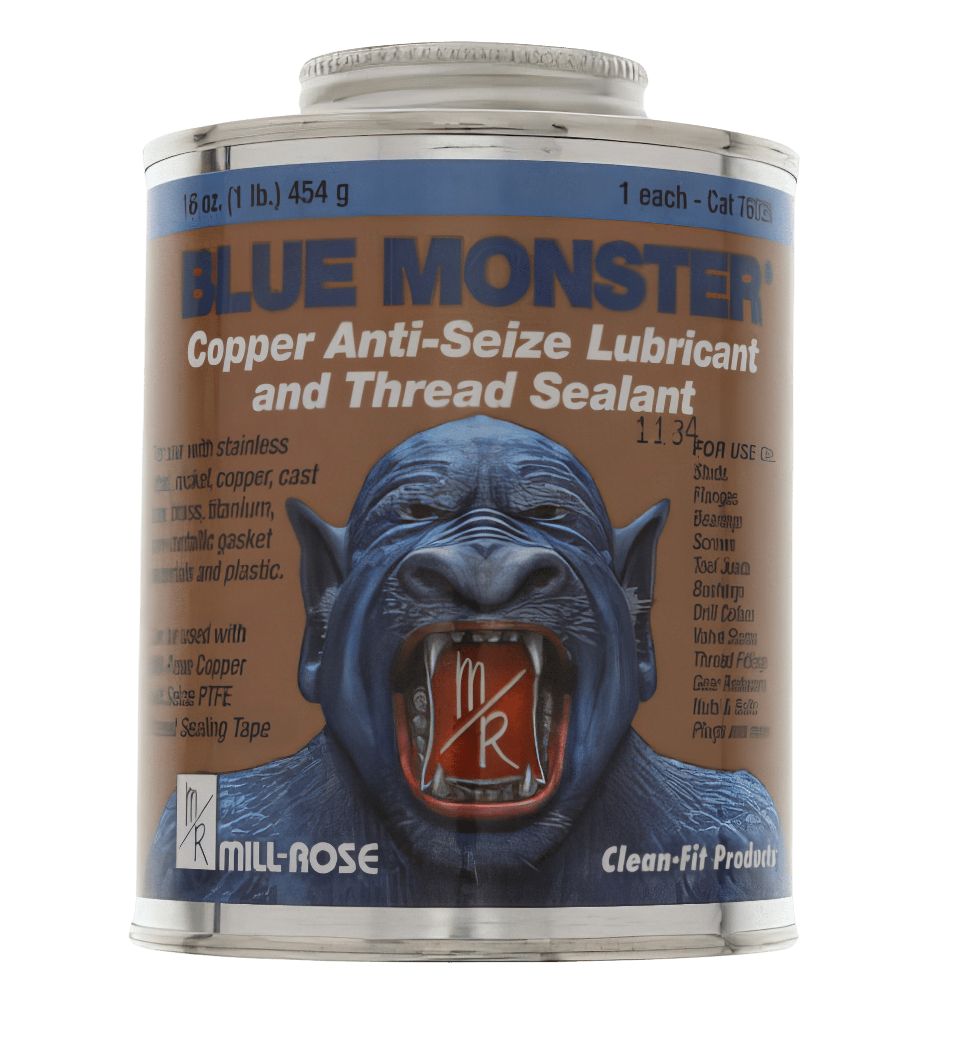 MILL-ROSE Mill-Rose 76024 Blue Monster 10 oz Copper Anti-Seize Lubricant
