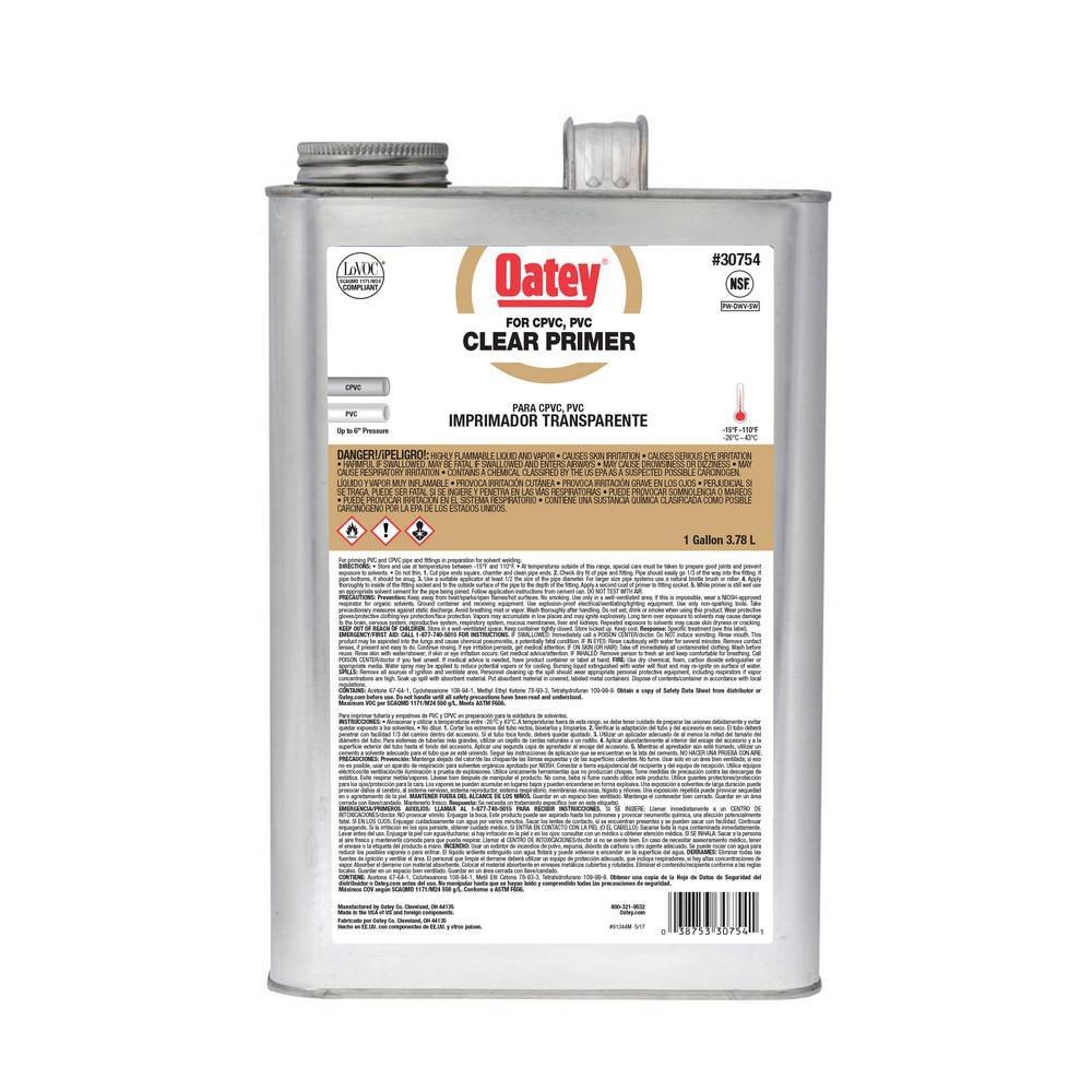 OATEY Oatey 30754 1 gal PVC Clear Primer