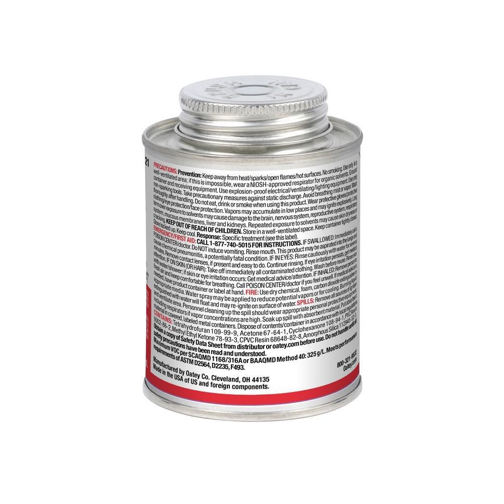 OATEY Oatey 30821 All-Purpose Pipe Cement 8 oz