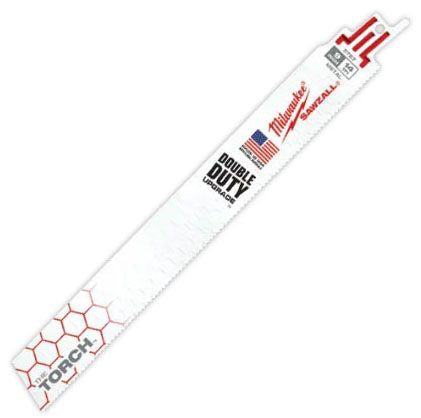 MILWAUKEE Milwaukee 48-00-5787 The Torch Reciprocating Saw Blade 9 Long 14 TPI