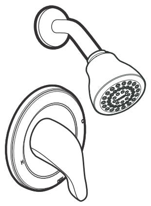 MOEN Moen TL182EP Posi-Temp Shower Faucet in Chrome