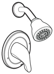 MOEN Moen TL182EP Posi-Temp Shower Faucet in Chrome