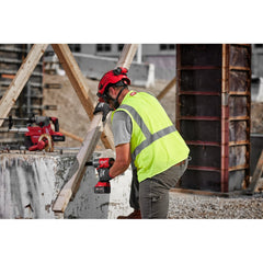 Milwaukee 48-73-2241 Class 2 High Visibility Yellow Mesh One Pocket Safety Vest - S/M