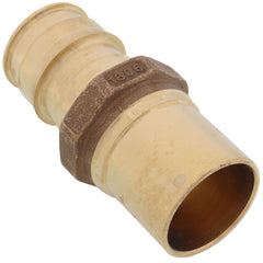 UPONOR Uponor LFP4501313 ProPEX LF Brass Copper Press Fitting Adapter, 1-1/4 in PEX x 1-1/4 in Copper, 250 psi