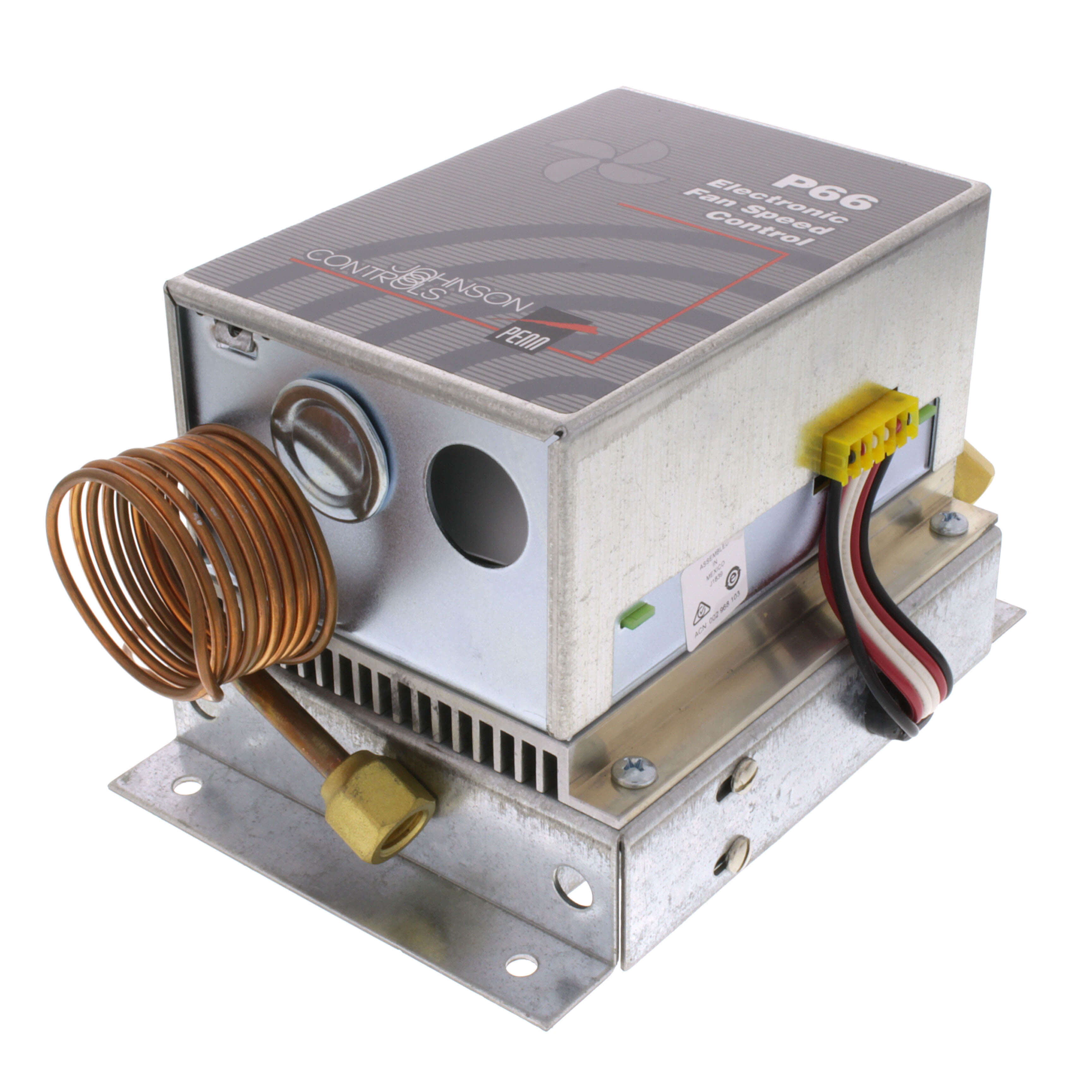 JOHNSON CONTROLS Johnson Controls P66BAB-1C Electronic Fan Speed Controls 60 Capillary 190-250 PSIG