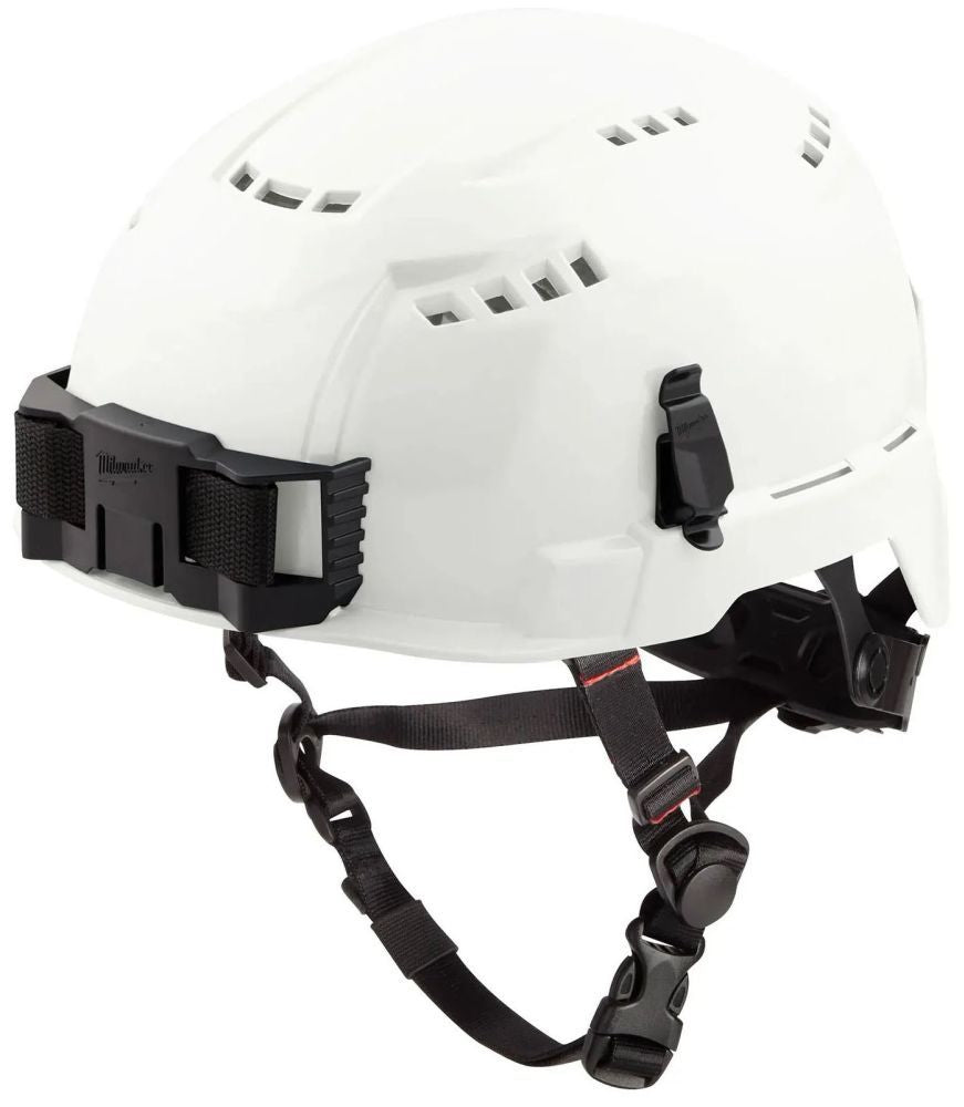 MILWAUKEE Milwaukee 48-73-1300 BOLT White Vented Safety Helmet Power Each Replacement MPN