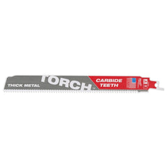Milwaukee 48-00-5502 TORCH Carbide Teeth Metal Cutting SAWZALL 9 Inch 5 Pack