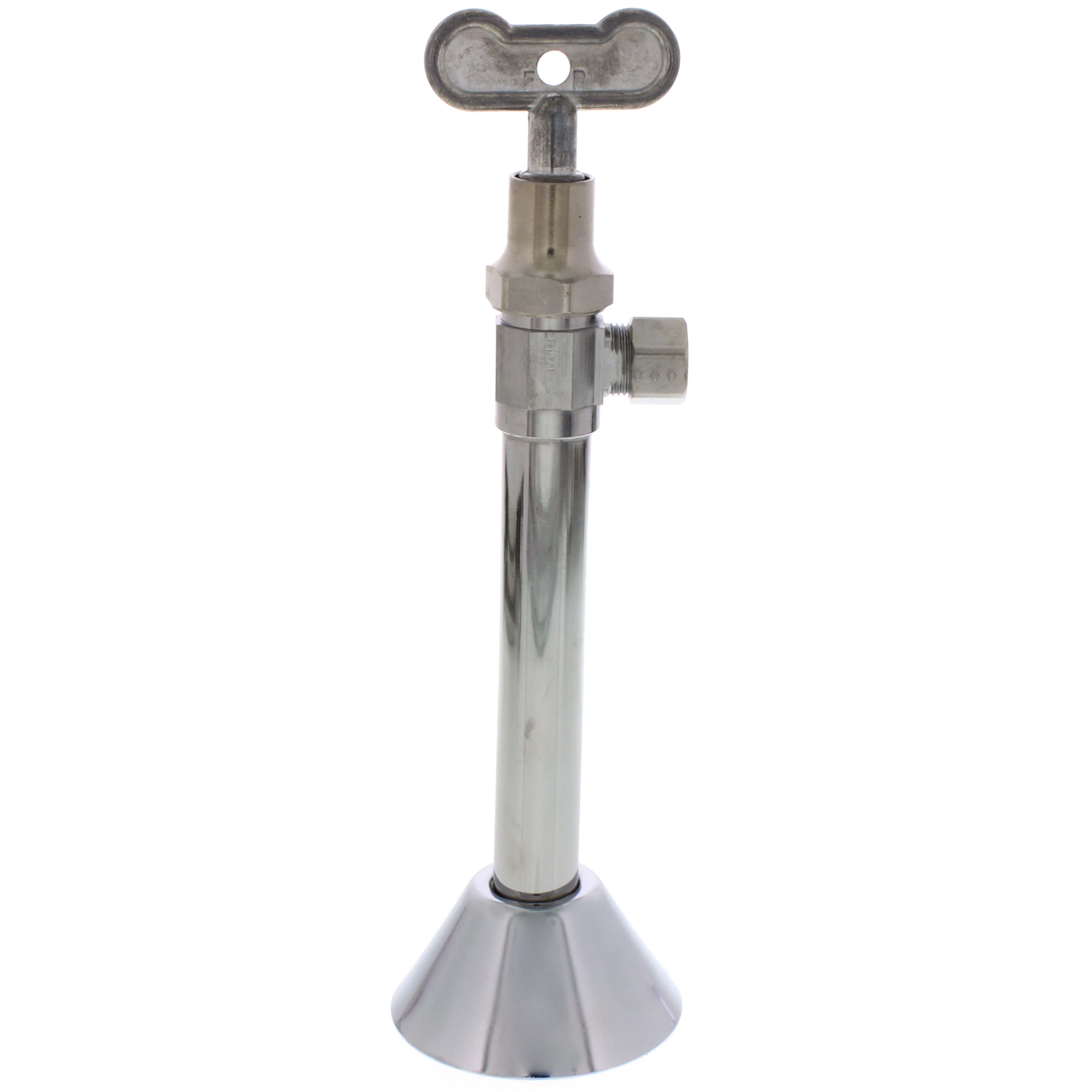 BRASSCRAFT BrassCraft SCS40BXC 1/2 x 3/8 in. Sweat x OD Compression Angle Supply Stop Valve