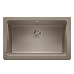 BLANCO Blanco 240322 Color-Coordinated Metal Basket Strainer - Truffle