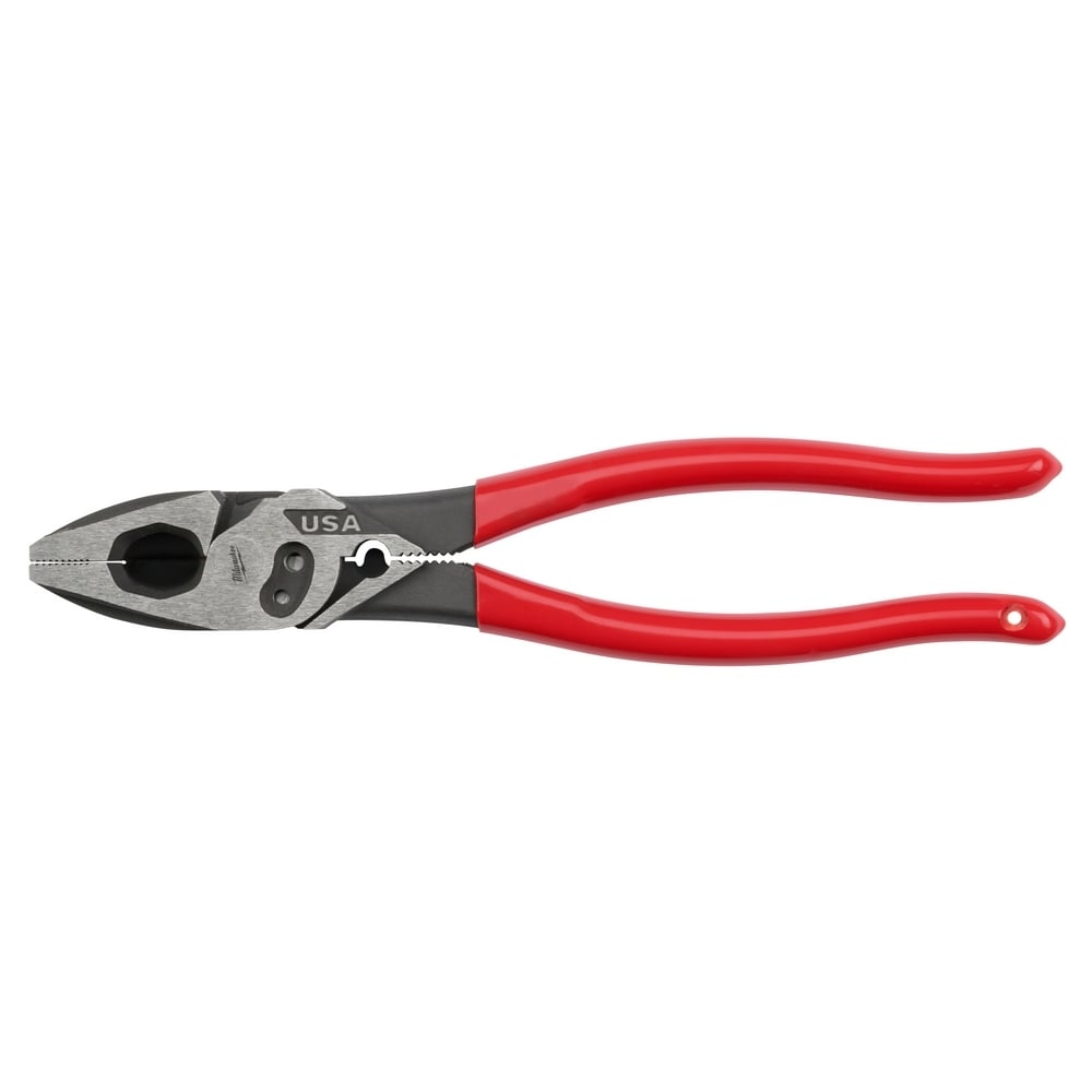 MILWAUKEE Milwaukee Tool MT500C 9 Lineman's Dipped Grip Pliers w/ Crimper & Bolt Cutter