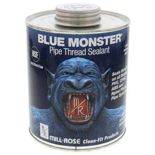 BLUE MONSTER Blue Monster 76019 Heavy-Duty Industrial Grade Thread Sealant (32 oz.) Replacement MPN
