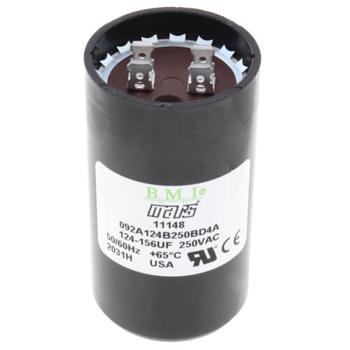 MARS Mars 11148 Capacitor 124-156 MFD 220/250V Start Electrolytic