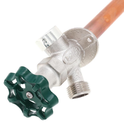 PRIER Prier C-144D12 C-144 Series Freezeless Wall Hydrant 12 inch 1/2 MPT x 1/2 SWT