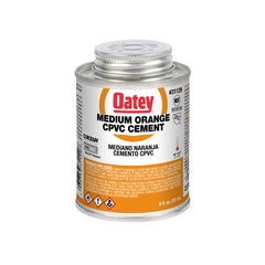 Oatey 31129 8 oz. Plastic Orange Pipe Cement
