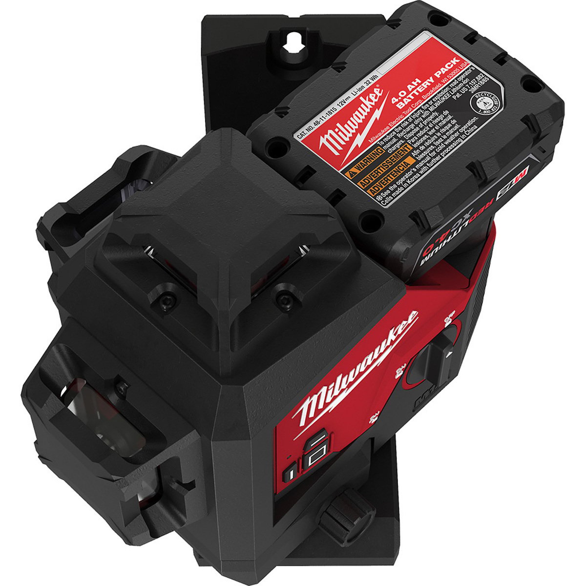 MILWAUKEE Milwaukee 3632-21 M12 Green 360-Degree 3-Plane Laser Kit
