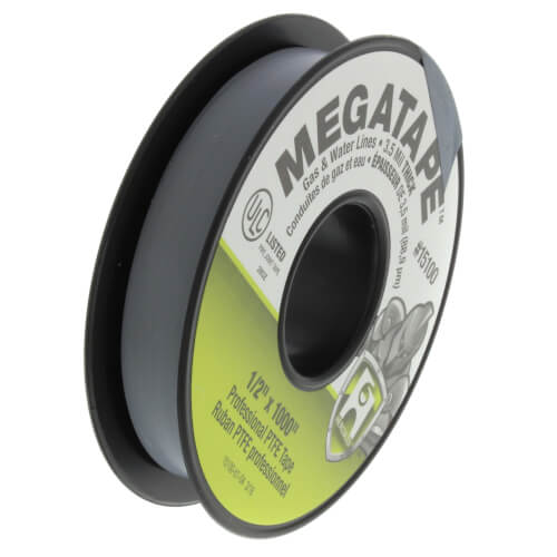 HERCULES Hercules 15-100 Megatape Professional PTFE Tape 1/2 x 1000