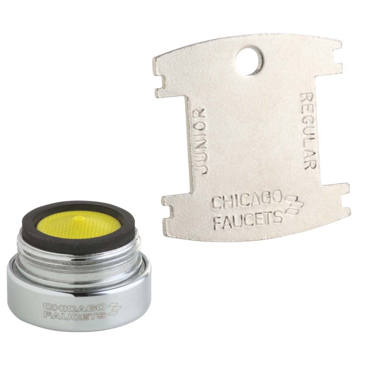 CHICAGO FAUCETS Chicago Faucets E12VPJKABCP 13/16 in. UNS Male Aerator