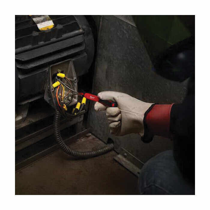 MILWAUKEE Milwaukee 2202-20 Non-Contact Voltage Detector With LED - 50 to 1000 VAC - CAT IV 1000 V