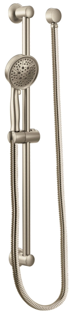 MOEN Moen 3667EPBN 4 Function Handheld Shower Kit with Slide Bar in Brushed Nickel