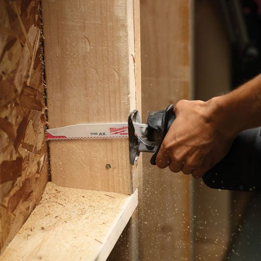 MILWAUKEE Milwaukee 48-00-5027 The Ax Sawzall Blade 12 in 5 TPI Bi-Metal Saw Blade