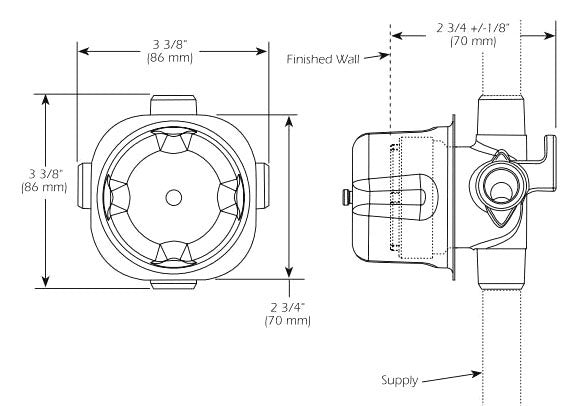 BRIZO Brizo R60700 Other: 3 And 6-Function Diverter Rough