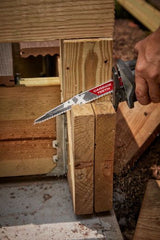 Milwaukee 48-00-5321 The AX with Carbide Teeth SAWZALL Blade 6 in 5 TPI