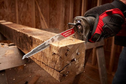 MILWAUKEE Milwaukee 48-00-5326 The AX Carbide Teeth SAWZALL Blade 9 in 5 TPI
