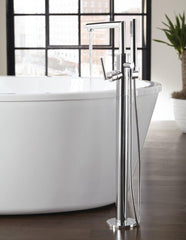 MOEN Moen S93005 Arris Single Handle Roman Tub Faucet in Polished Chrome (Trim Only)