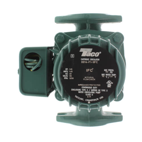 TACO Taco 0014-F1-1IFC 1/8 HP Cast Iron Circulator Pump