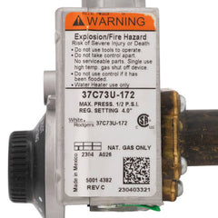 Emerson Climate-White Rodgers 37C73U-172 NatGasWtrHtrVlv 70-160F 2.25SK Replacement MPN 37C73U-641
