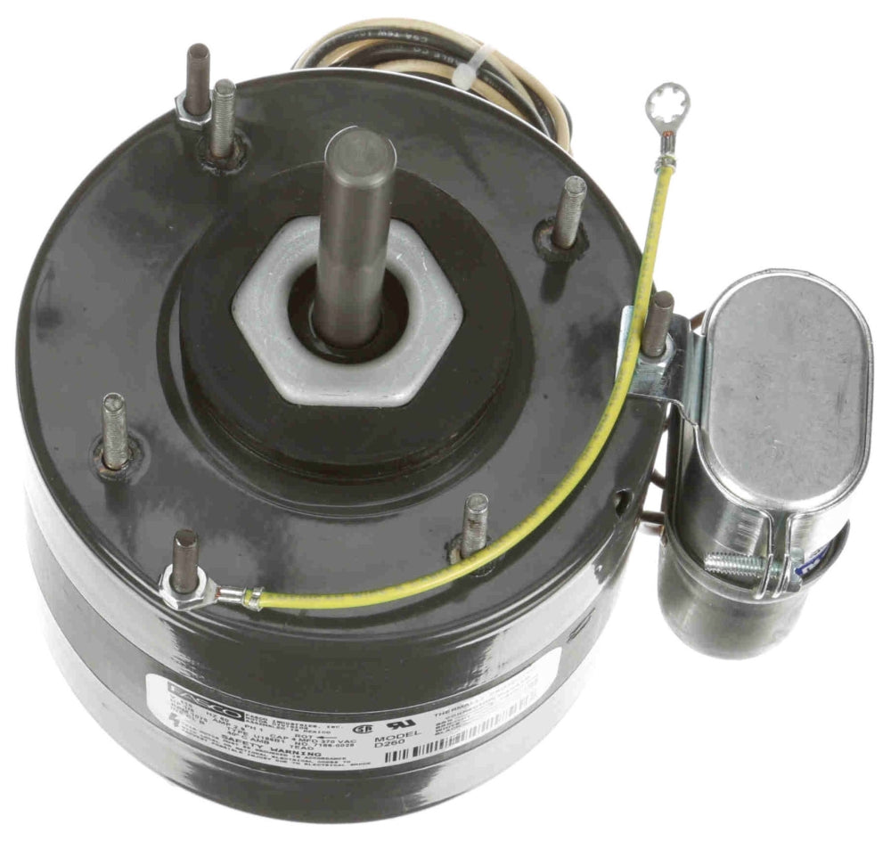 GENTEQ MOTORS Fasco D260 Unit Heater Motor 1/6 HP 115V 60 Hz 2.9 A 6-Pole
