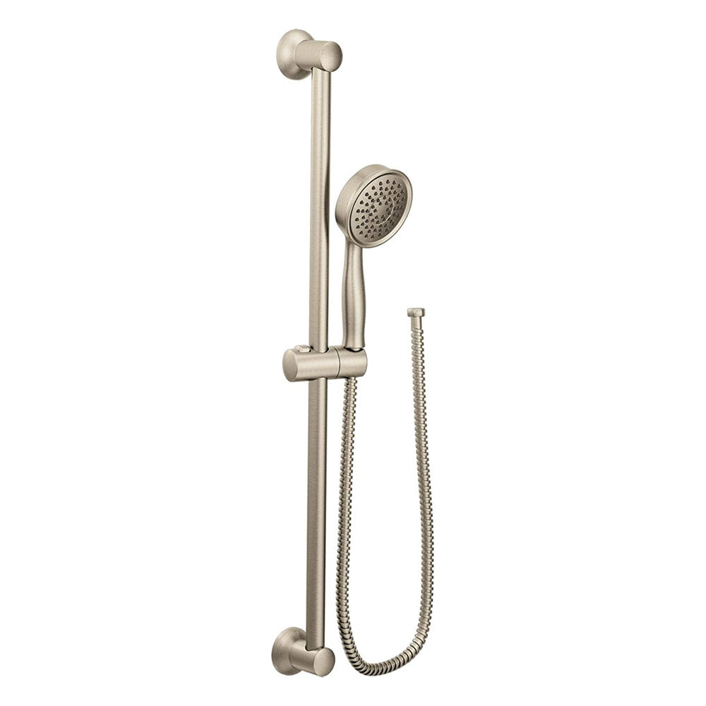 MOEN Moen 3668EPBN Eco-Performance Hand Shower with Slide Bar in Brushed Nickel