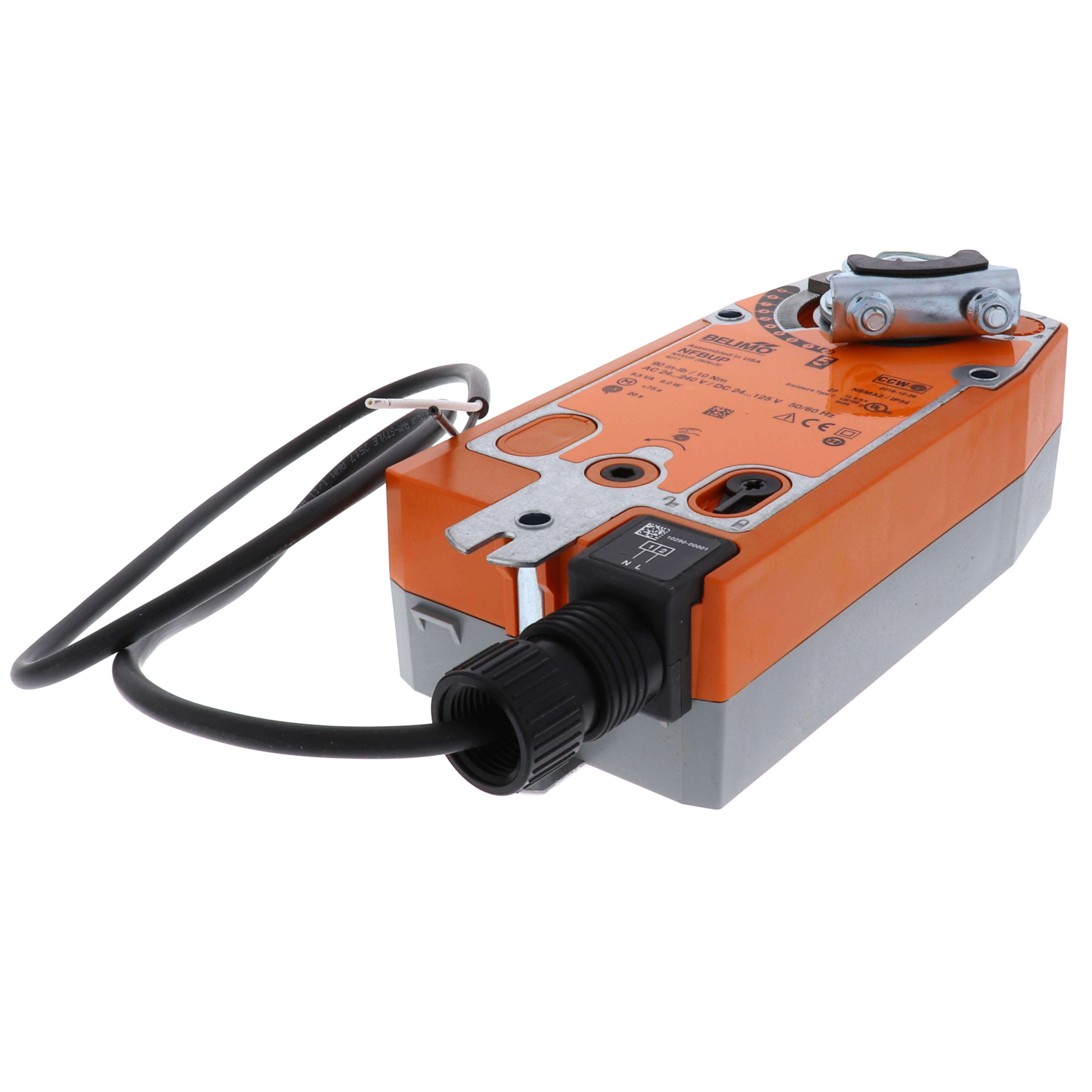 BELIMO Belimo NFBUP Direct Coupled Actuator 90 in-lb 24 to 240V