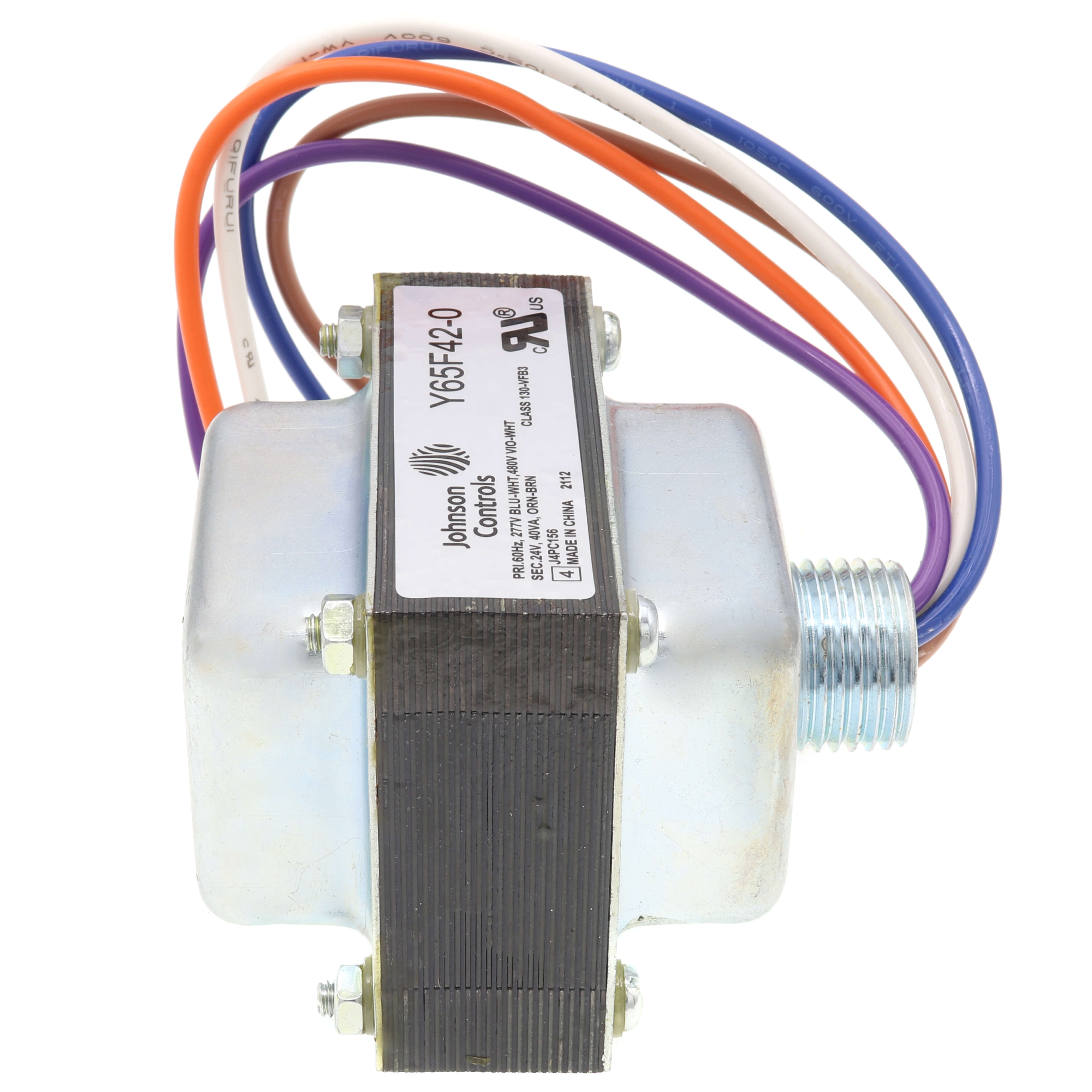 JOHNSON CONTROLS Johnson Controls Y65F42-0 277/480V-24V 40VA MULTI MT