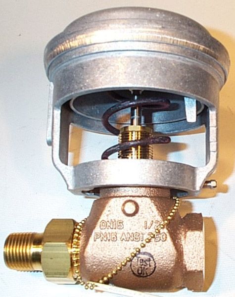 JOHNSON CONTROLS Johnson Controls VG7251ET+3008B Globe Valve Assembly 2 Way 1/2 in.