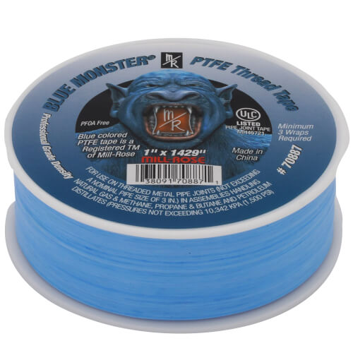 BLUE MONSTER Blue Monster 70887 Blue Monster 1 PTFE Thread Seal Tape
