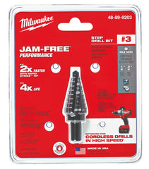 Milwaukee 48-89-9203 Step Drill Bit 2X Faster 1/4 to 3/4 in.
