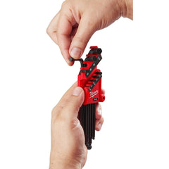 Milwaukee 48-22-2186 9-Key Ball End L-Key Set - Metric