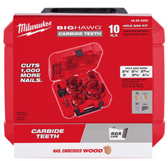 Milwaukee 49-56-9290 10 pc. Big Hawg with Carbide Teeth Kit