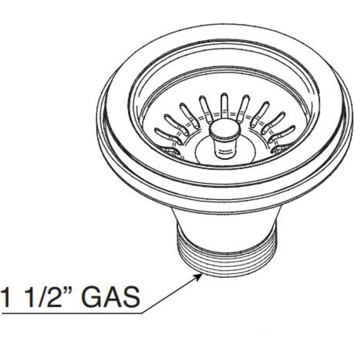 ROHL Rohl QN25UM 25 in. Undermount Sink Kit