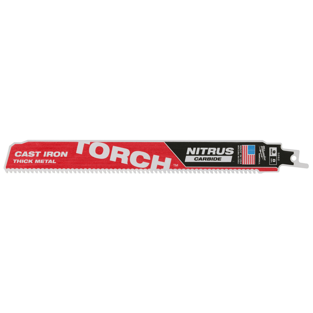 MILWAUKEE Milwaukee 48-00-5562 9 7TPI The Torch for Cast Iron with NITRUS CARBIDE 5PK