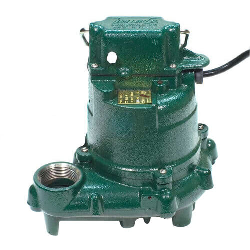ZOELLER Zoeller 57-0002 Mighty-Mate 3/10 HP 115V Non-Automatic Cast Iron Submersible Sump/Effluent Pump (N57)