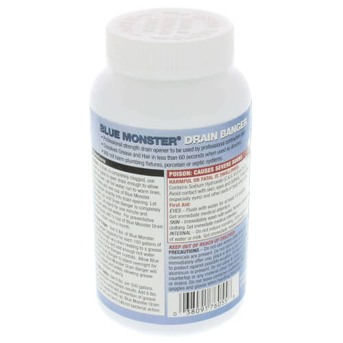 BLUE MONSTER Blue Monster 76055 Drain Banger Drain Cleaner (1 lb.)