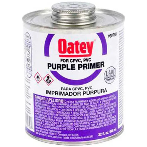 OATEY Oatey 30756 Purple Primer 8 oz.