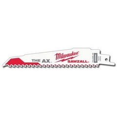 Milwaukee 48-00-5021 Nail Embedded Wood Cutting Bi-metal Reciprocating Saw Blade 6 in