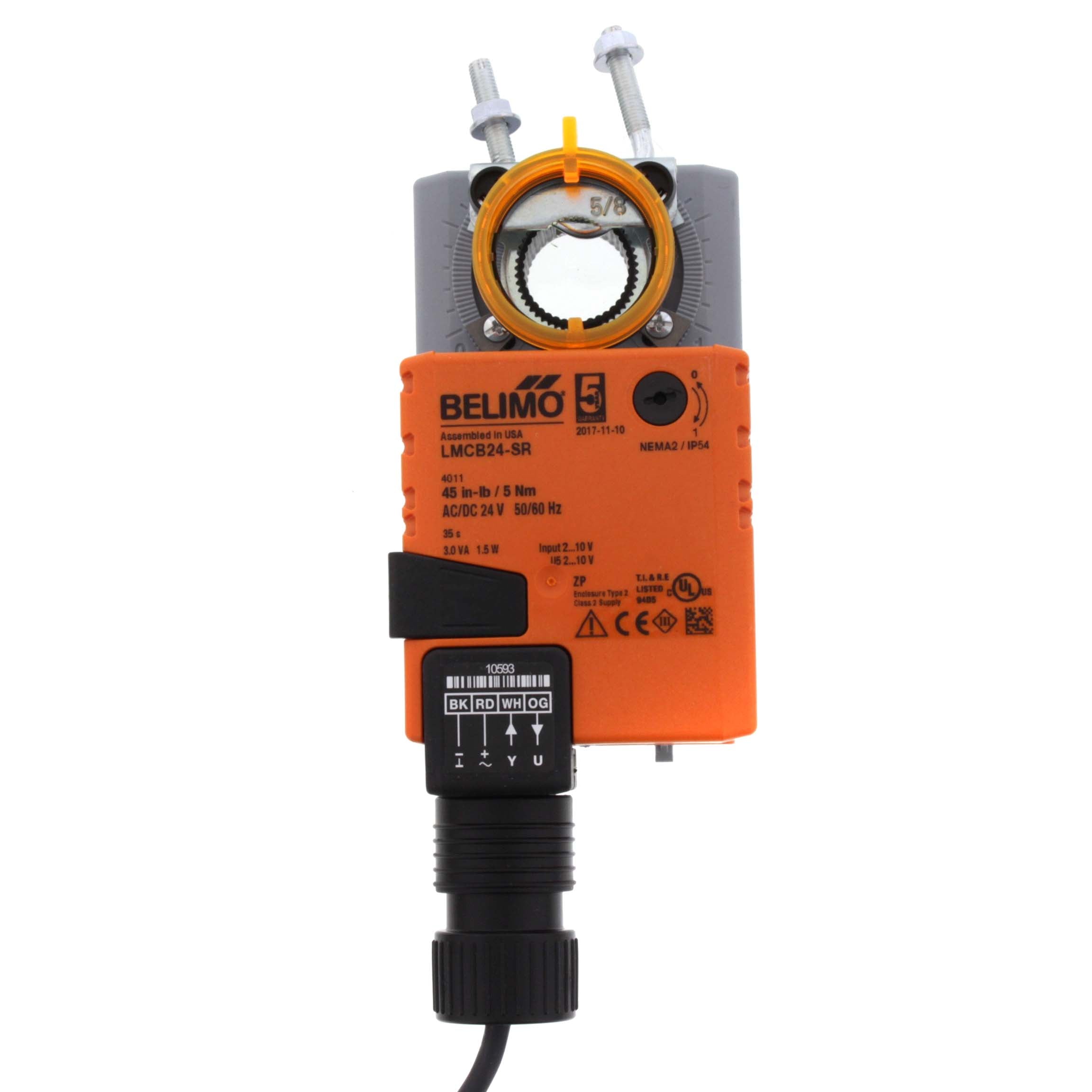 BELIMO Belimo LMCB24-SR Direct Coupled Actuator 24 VAC (45 in-lb) Replacement MPN