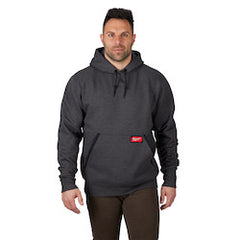 Milwaukee 350G-L Heavy Duty Pullover Hoodie - Gray L